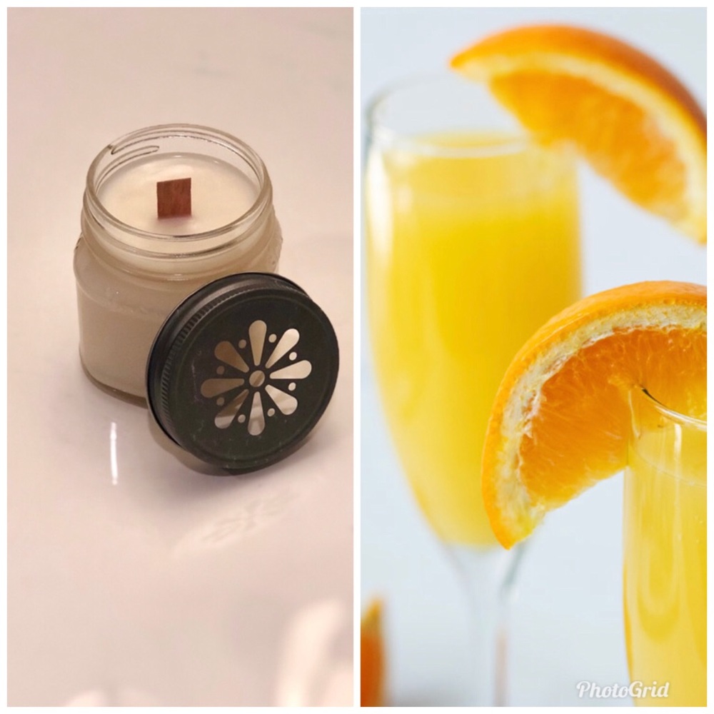 Mandarin and Mimosa Soy Candle